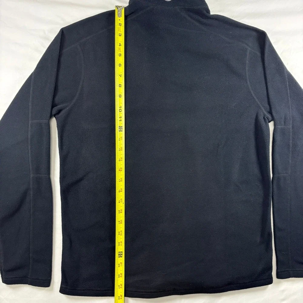 Marmot Fleece Pullover Mens M‎ C83590 1/4 Zip Jacket Black Gorpcore Outdoor